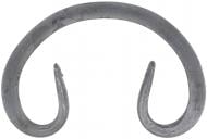 Завиток кований 120x80x10x10 мм