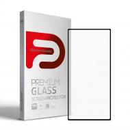 Защитное стекло Armorstandart (ARM60983) Full Glue Curved для Samsung S22 Ultra Black