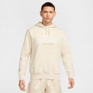 Джемпер Nike M NK CLUB BB PO HDY NSW GFX HJ2159-234 р.2XL бежевый