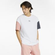 Футболка Puma Classics Block Boxy Tee 53460302 р.XL белый
