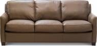 Диван прямой Softaly U237 (530) Denver 10BT коричневый 2120x970x910 мм