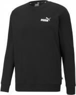 Світшот Puma ESS Small Logo Crew 58668401 р. 2XL чорний