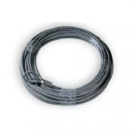 Трос буксировочный T-max 28 м 4 т P/N 7329100.5/7321201.5 для лебедки EW-8500 12V серый