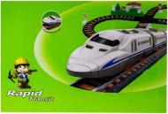 Игрушечный набор LiXin Железная дорога с поездом 9913
