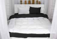 Комплект постельного белья MirSon Winter Delicate 28-0056 Jasmine белый/черный