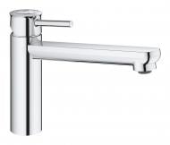 Смеситель для кухни Grohe BauClassic, длина излива - 222 мм, поворотный, 1 рычаг, хром 30576000
