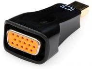 Перехідник Vinga VGA – mini DisplayPort чорний (miniDPMVGAF-02)