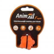 Іграшка для собак AnimAll Куля молекула 3 см помаранчева 88132