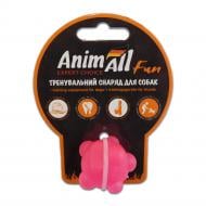 Іграшка для собак AnimAll Куля молекула 3 см коралова 88133
