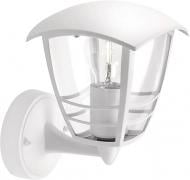 Світильник садовий Philips Creek 15380/31/16 60 Вт IP44 білий 915002789602