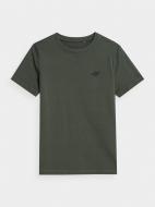 Футболка 4F TSHIRT M640 4FJMM00TTSHM640-43S р.164 хакі Футболка 4F TSHIRT M640 4FJMM00TTSHM640-43S р.164 хакі