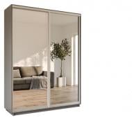 Шкаф-купе Garant ДСП 1600x600x2400 мм серый графит двери зеркало