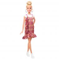 Кукла Barbie Модница в клетчатом сарафане GHW56 Кукла Barbie Модница в клетчатом сарафане GHW56