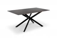 Стіл обідній Мікс Меблі Грінвіч 1600x900x760мм чорний/чорний Стіл обідній Мікс Меблі Грінвіч 1600x900x760мм чорний/чорний