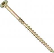 Шуруп конструкційний потайна головка 6x120 мм 1 шт. жовтий цинк Expert Fix