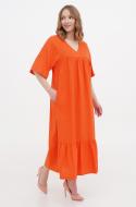 Платье Галерея льна Агата 0260/54/1226 р.4XL оранжевый