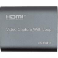 PowerPlant Зовнішня карта відеозахоплення HDMI USB2.0 4k/60hz (HDVC7) (CA914173)