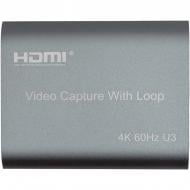 PowerPlant Внешняя карта видеозахвата HDMI USB3.0 4k/60hz (HDVC8) (CA914180)