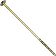 Шуруп конструкционный полукруглая головка ЦЖ 6x200 мм 1 шт. желтый цинк Expert Fix