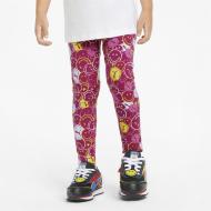 Лосины Puma x SW AOP Leggings 84697714 малиновый