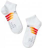 Шкарпетки дитячі для дівчатокдля хлопчиків Conte-Kids 315 17С-59СП р.22 білий із червоним