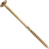 Шуруп конструкционный полукруглая головка ЦЖ 8x180 мм 1 шт. желтый цинк Expert Fix