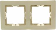 Рамка двухместная Kopp Paris R-2N универсальная кремовый 308502080