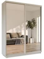 Шкаф-купе Garant ДСП 1800x600x2400 мм кашемир двери зеркало