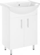 Тумба напольная Сансервіс LR-60-F белая с умывальником Libra 60