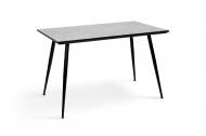 Стол обеденный Мікс Меблі Торнадо 1200x700x750мм серо-бежевый/черный