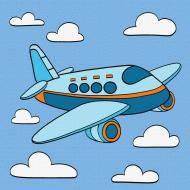 Картина по номерам Захватывающий полет ©art_selena_ua Ideyka