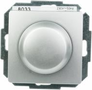 Світлорегулятор поворотний Kopp Paris 500Вт IP20 срібний