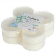 Набор свечей ароматических Bolsius Белый чай и листья мяты 8 шт / уп