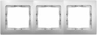 Рамка трехместная Kopp Paris универсальная серебряный R-3N