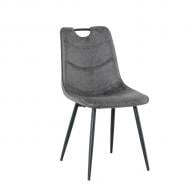 Стул обеденный Мікс Меблі Бредли графит / черный Стул обеденный Мікс Меблі Бредли графит / черный