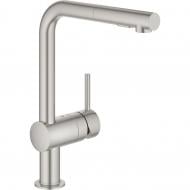 Смеситель для кухни Grohe Vento, длина излива - 295 мм, поворотный, 1 рычаг, 30437DC0