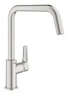 Смеситель для кухни Grohe Via, длина излива - 228 мм, поворотный, 1 рычаг, 30568DC0