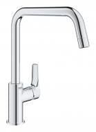 Смеситель для кухни Grohe Via, длина излива - 228 мм, поворотный, 1 рычаг, хром 30568000