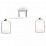ВИТРИНА! Люстра потолочная Victoria Lighting 2x60 Вт E27 белый Elision/PL2 white