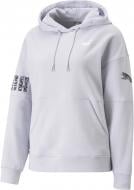 Джемпер Puma PUMA POWER NOVA SHINE COLORBLOCK HOODIE TR 67444668 р.XL голубой