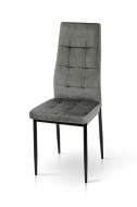 Стул обеденный Мікс Меблі Айс графит / черный