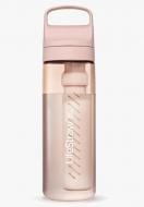 Пляшка для води Life Go Filter Bottle 650 мл рожевий
