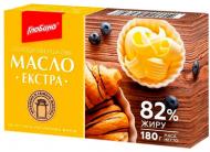 Масло ТМ Глобино сладкосливочное Экстра 82% 180 г