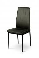 Стул обеденный Мікс Меблі Ричь графит / черный Стул обеденный Мікс Меблі Ричь графит / черный