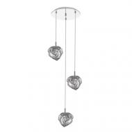 Светильник подвесной Zuma Line ROCK 3xG9 серый