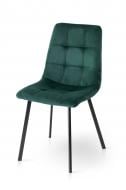 Стул обеденный Мікс Меблі Ментос зеленый / черный