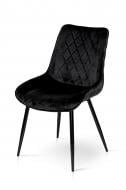 Стул обеденный Мікс Меблі Корфу черный / черный