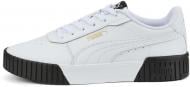 Кроссовки женские Puma CARINA 2.0 PUMA WHITE-PUMA WHITE-PUMA TE 38584904 р.37,5 белые