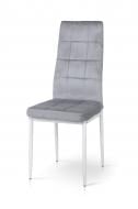 Стул обеденный Мікс Меблі Айс светло-серый / черный Стул обеденный Мікс Меблі Айс светло-серый / черный
