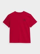 Футболка 4F TSHIRT M1013 4FJSS23TTSHM1013-62S р.128 красный